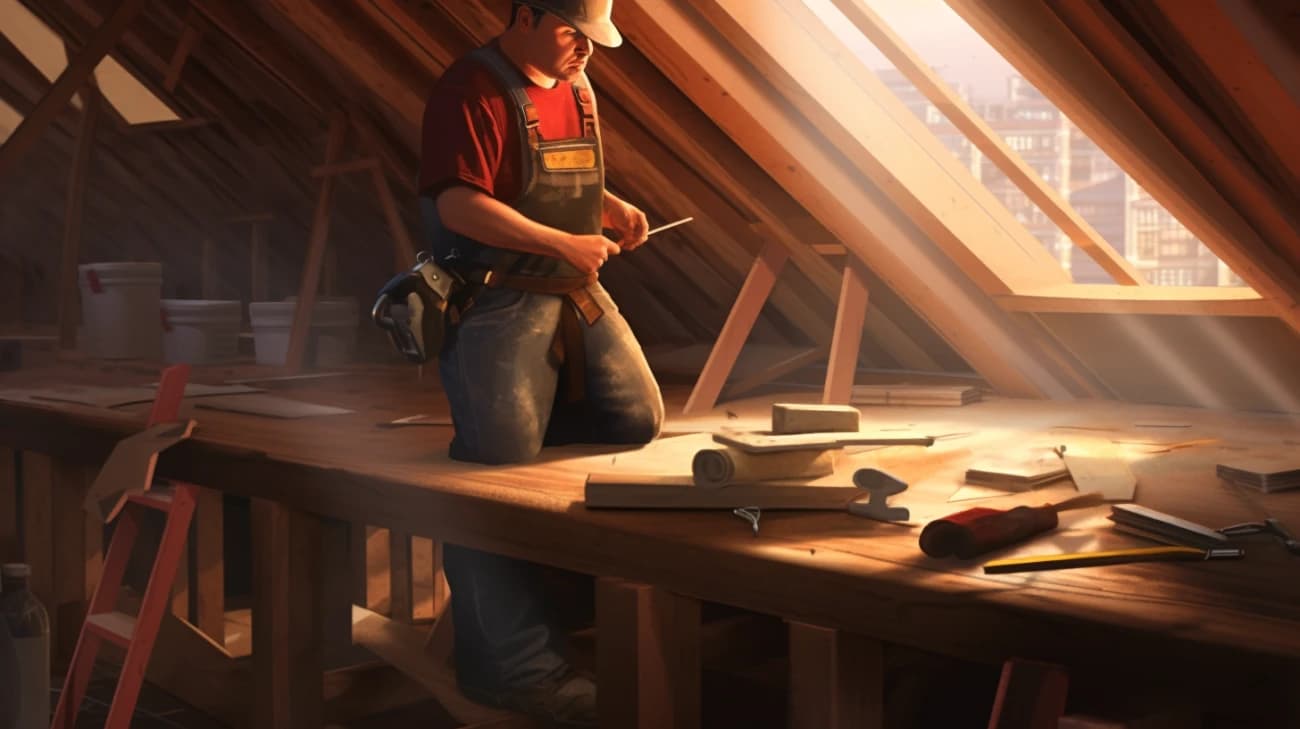 Jaki jest koszt robocizny za poddasze?