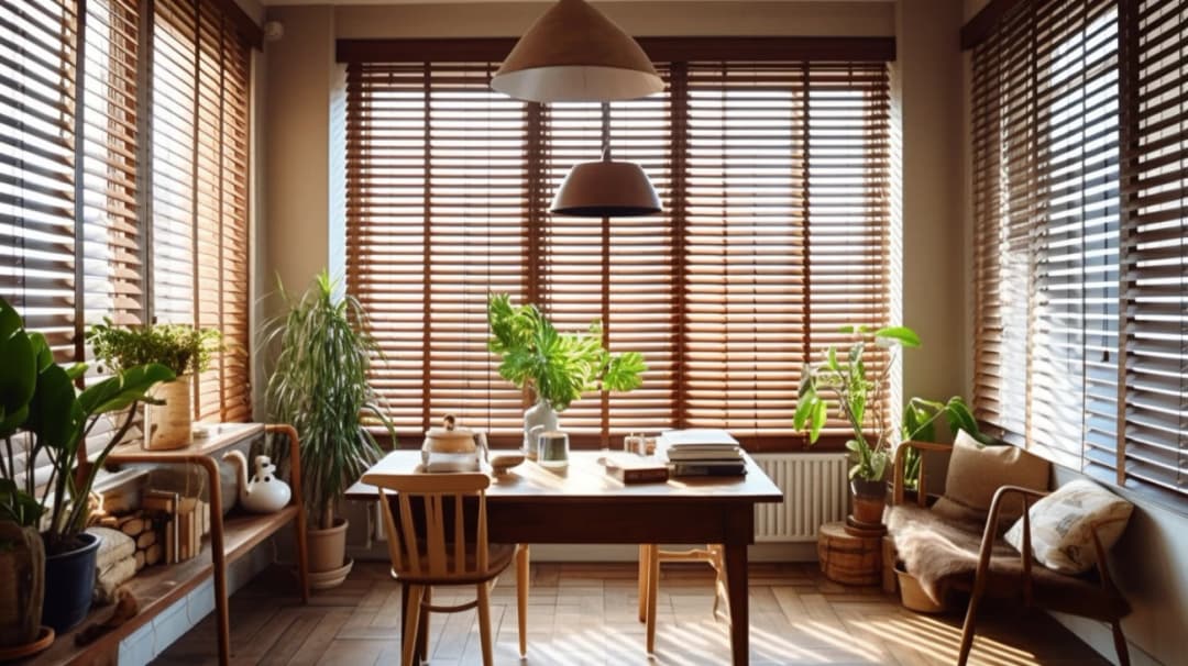 Rolety wewnętrzne drewniane - Stylowe i funkcjonalne