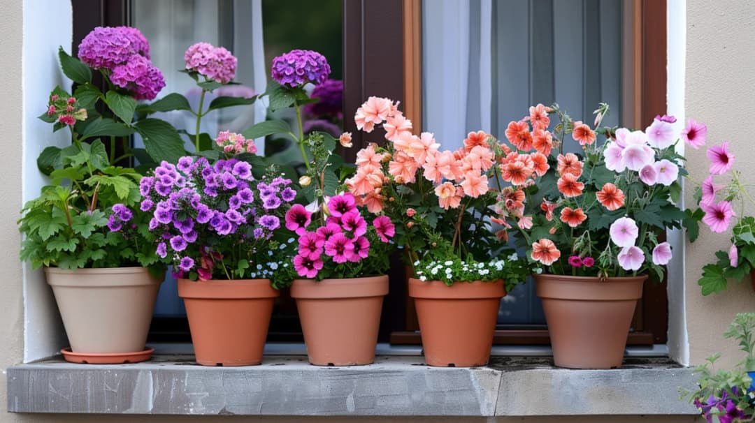 Fioletowe kwiaty na balkon: 5 gatunków i ich pielęgnacja