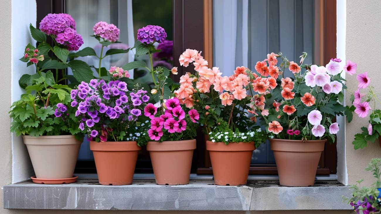 Fioletowe kwiaty na balkon: 5 gatunków i ich pielęgnacja