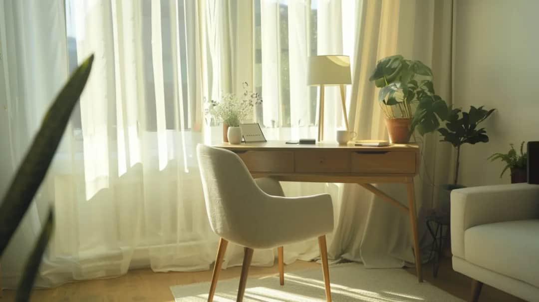 Biurko w salonie: 12 inspirujących pomysłów do pracy w domu