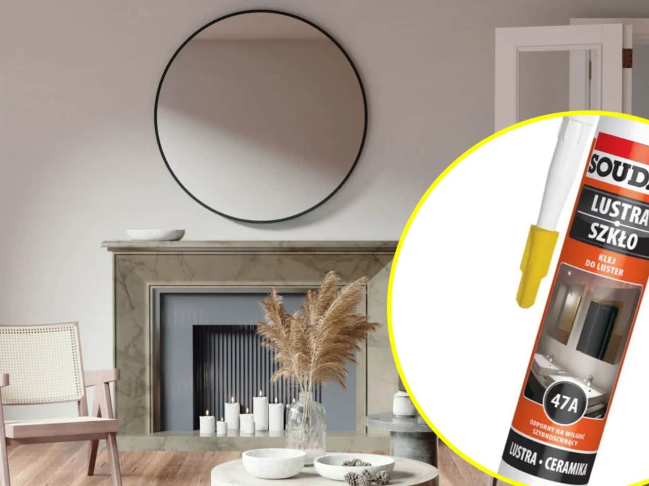 Lustro na farbie: Czy klej chwyci? Pełny poradnik