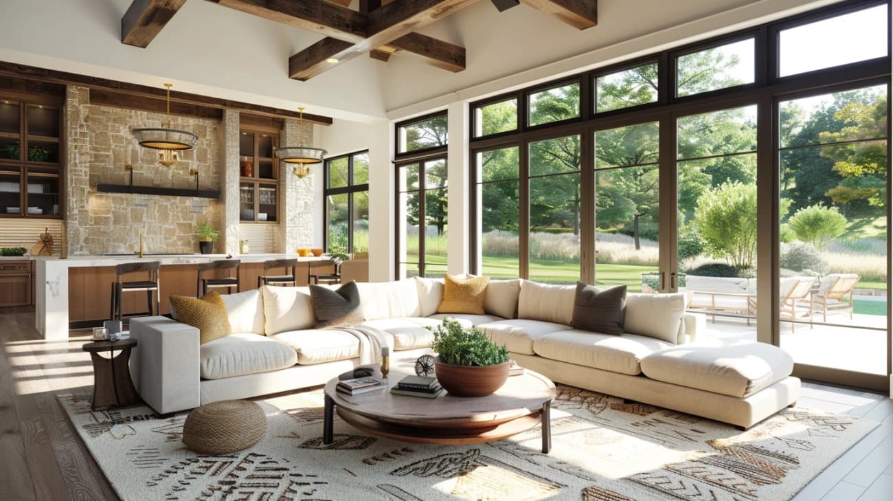 Dom z werandą: Uroki i wyzwania aranżacji wnętrza