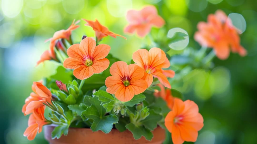 Kwiaty o pomarańczowych płatkach: 6 doniczkowych gatunków