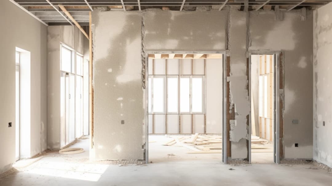 Ścianka dzialowa z plyt gipsowo kartonowych - wady i zalety