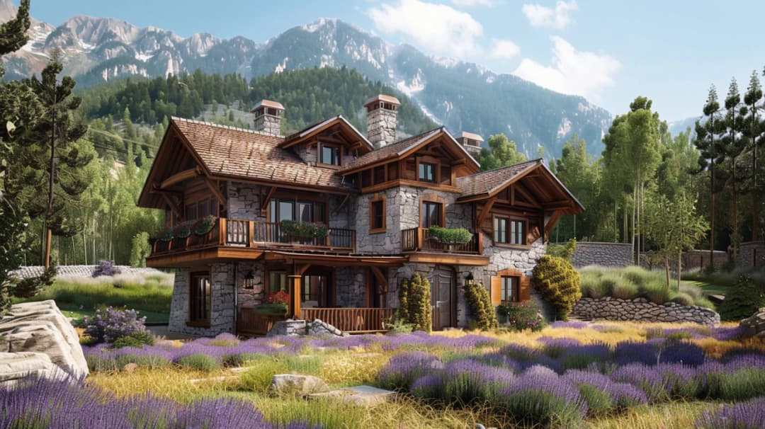 Domy w różnych stylach: Alpejski, francuski, nowojorski
