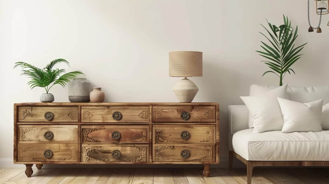 Aranżacja komody w salonie: 6 stylowych pomysłów