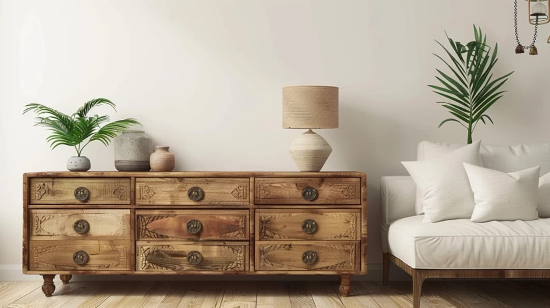 Aranżacja komody w salonie: 6 stylowych pomysłów