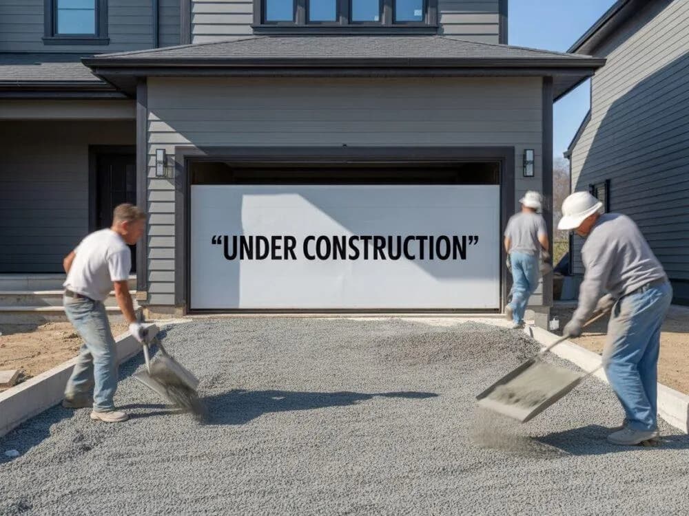 Jak zrobić podjazd do garażu z betonu - uniknij najczęstszych błędów