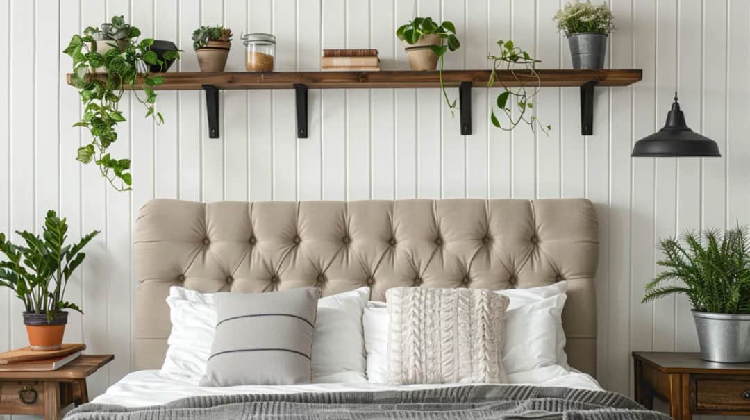 Ozdobna ściana w sypialni: 6 pomysłów na aranżację