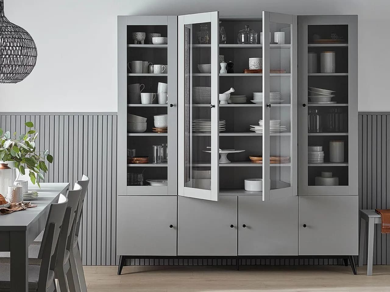 Kolor gołębi: 5 odcieni szarości we wnętrzach