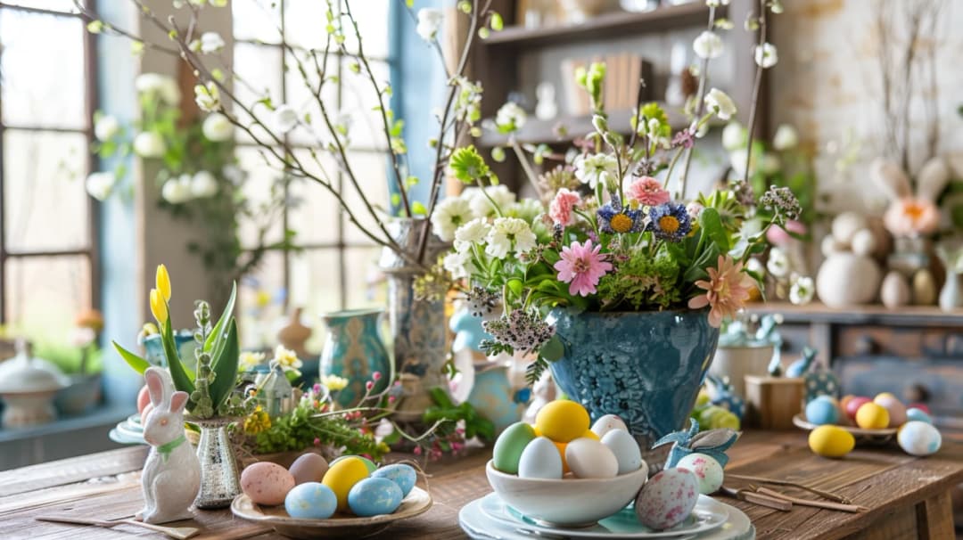 Wielkanocne dekoracje domu: 7 pomysłów na świąteczny wystrój