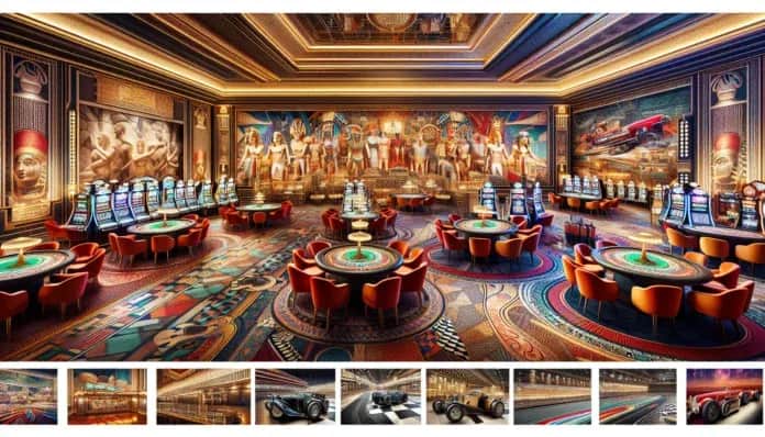 Wnętrza inspirowane kasynem – między tradycją a nowoczesnością