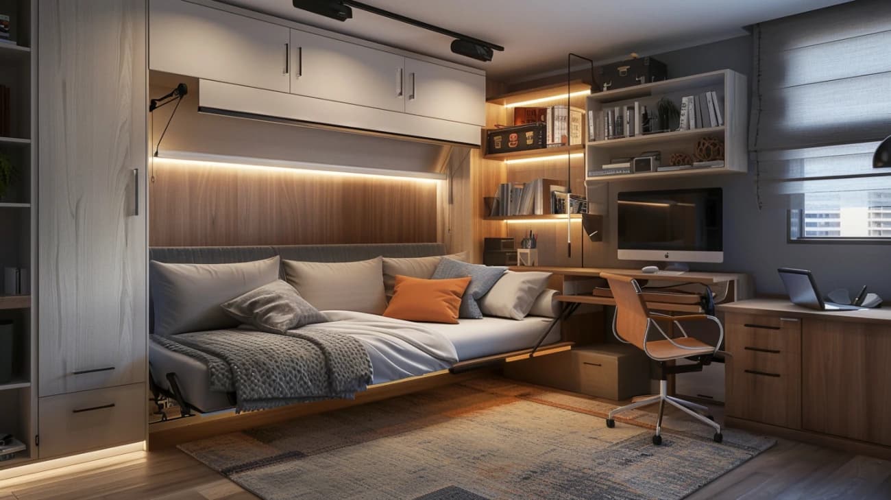 Meble do małego pokoju i salonu: 8 praktycznych rozwiązań