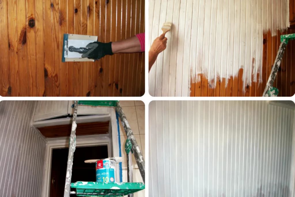 Jak pomalować boazerię bez szlifowania w 3 prostych krokach - Sprawdzony sposób